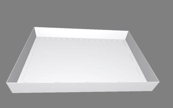 Tray Gift Box 3D SVG