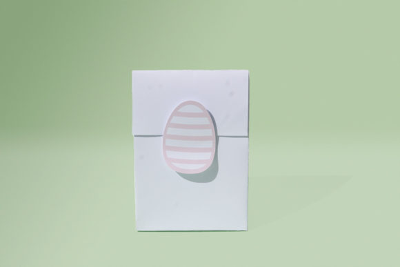 Treat Box - Egg 3D SVG Gift Box